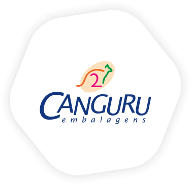 Canguru Embalagens - Logotipo de 1997